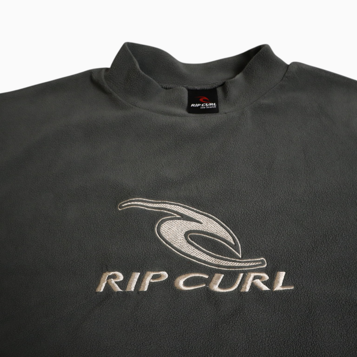 Vintage Rip Curl Fleece Crewneck | Grey | Size S — Fits M