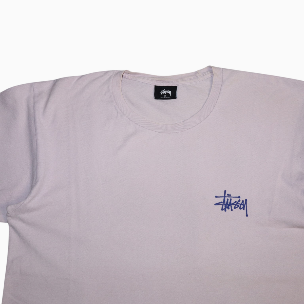 Stussy Basic Logo Tee | Baby Pink | Size M