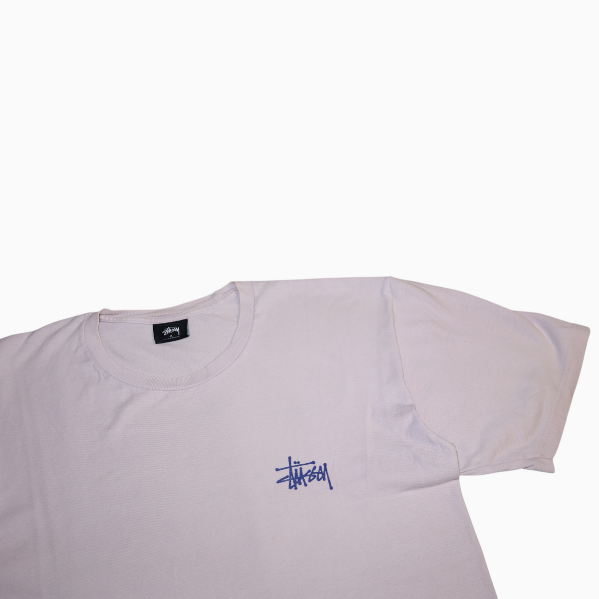 Stussy Basic Logo Tee | Baby Pink | Size M