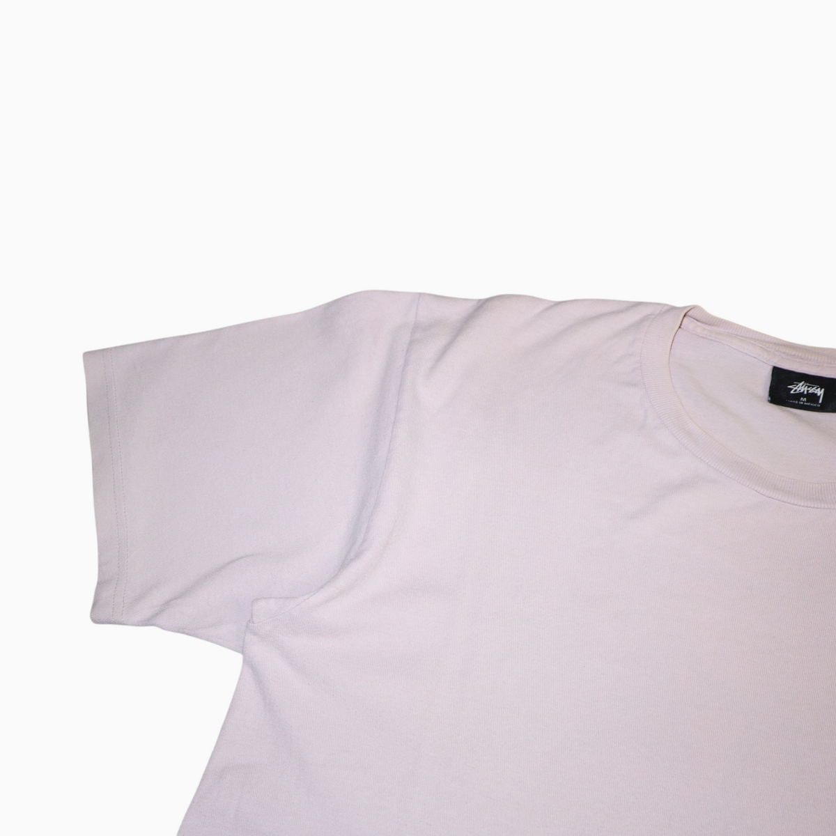 Stussy Basic Logo Tee | Baby Pink | Size M