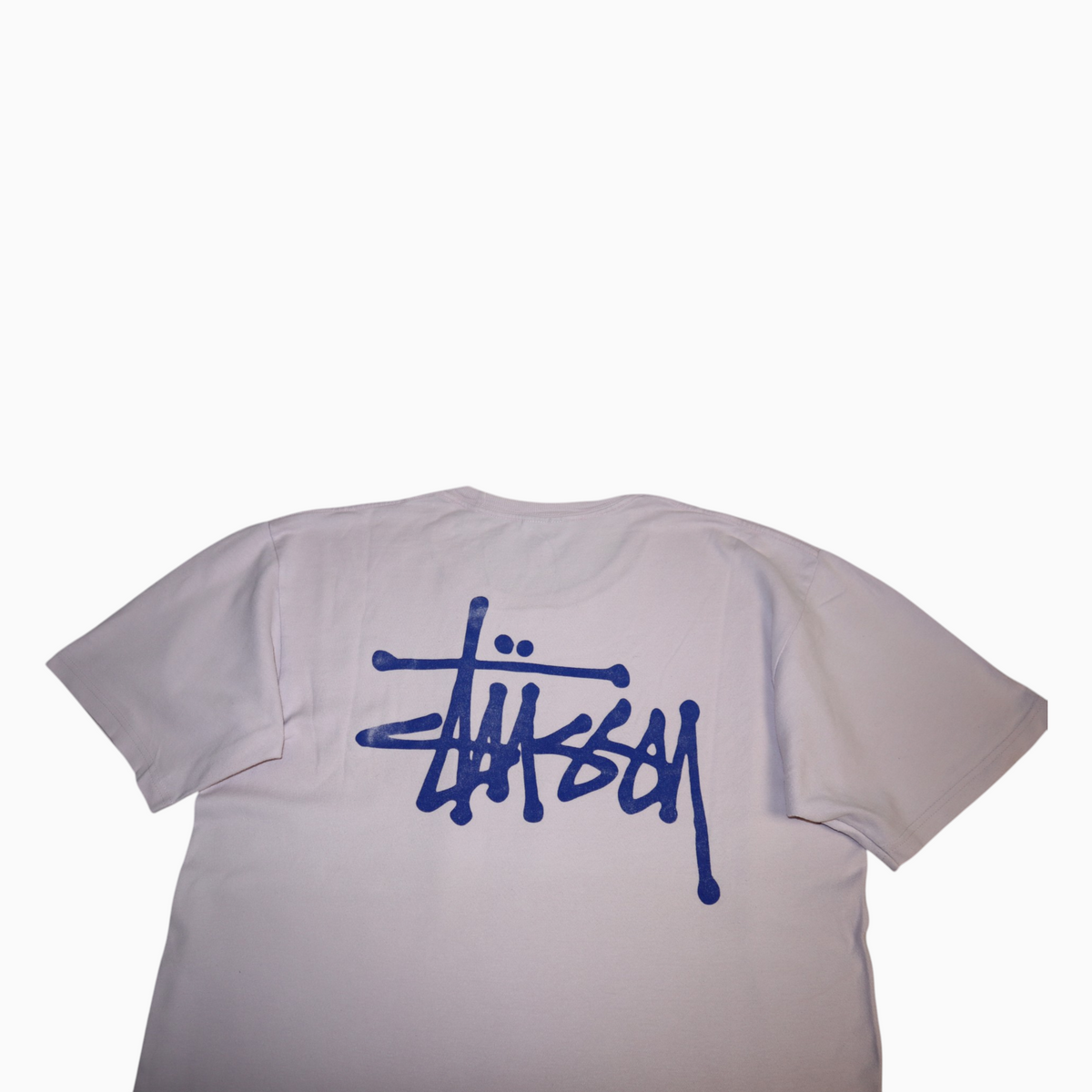 Stussy Basic Logo Tee | Baby Pink | Size M