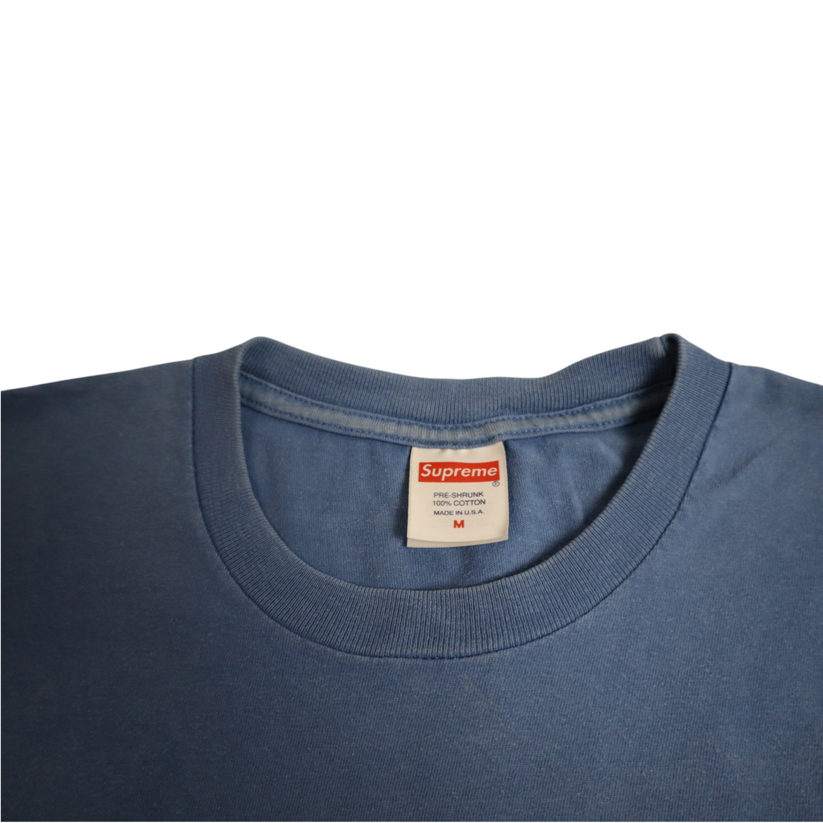 Supreme Gotham Tee FW23 | Faded Blue | Size M | Made in USA