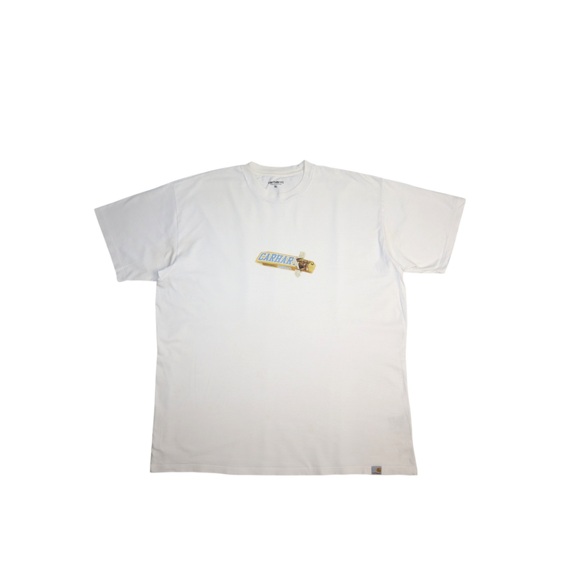 Vintage Carhartt Sneakers Tee | White | Size XL