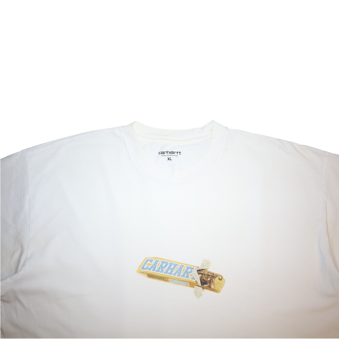 Vintage Carhartt Sneakers Tee | White | Size XL