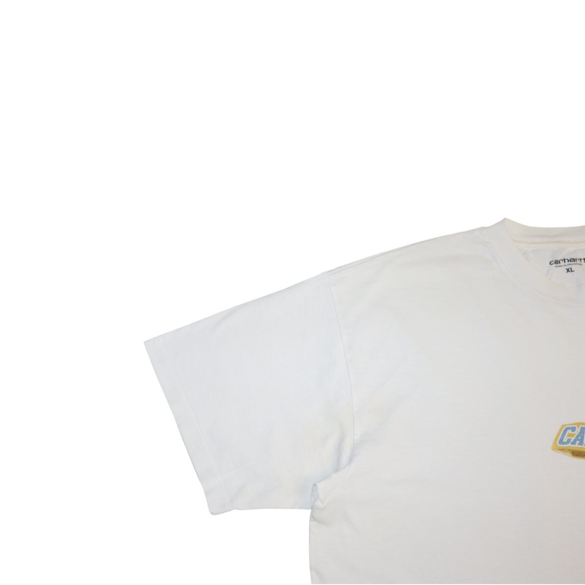 Vintage Carhartt Sneakers Tee | White | Size XL