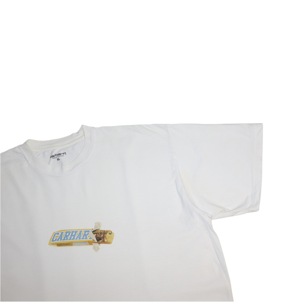 Vintage Carhartt Sneakers Tee | White | Size XL