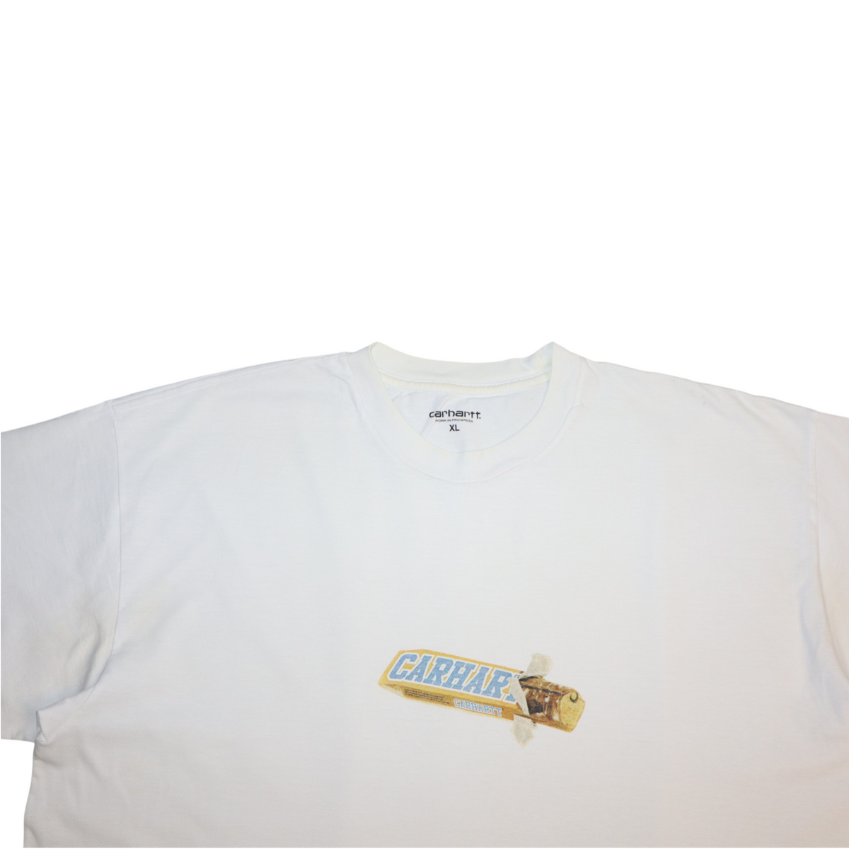 Vintage Carhartt Sneakers Tee | White | Size XL