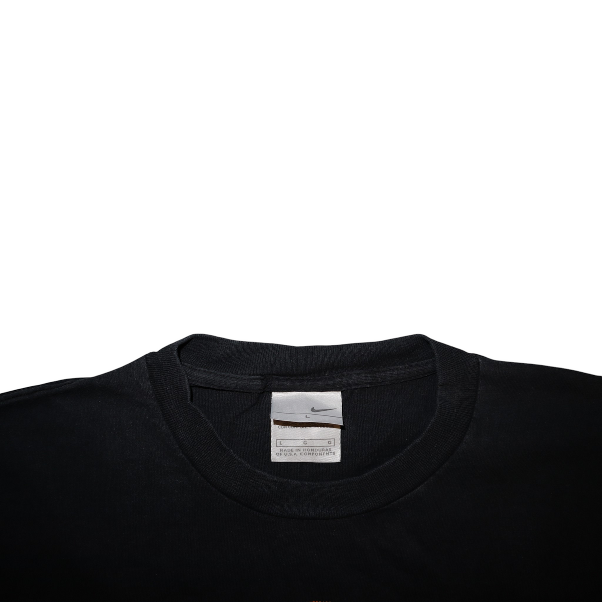 Vintage Nike Basketball Tee | Black | Size L | Silver Tag