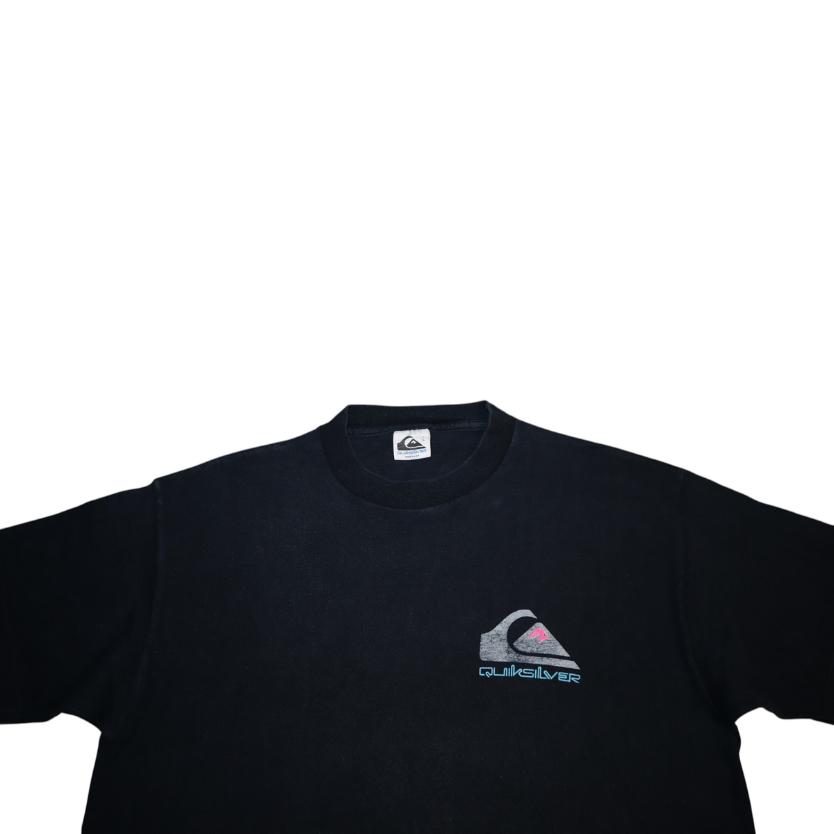 Vintage 90s Quiksilver Tee | Black | Size L | Made in USA