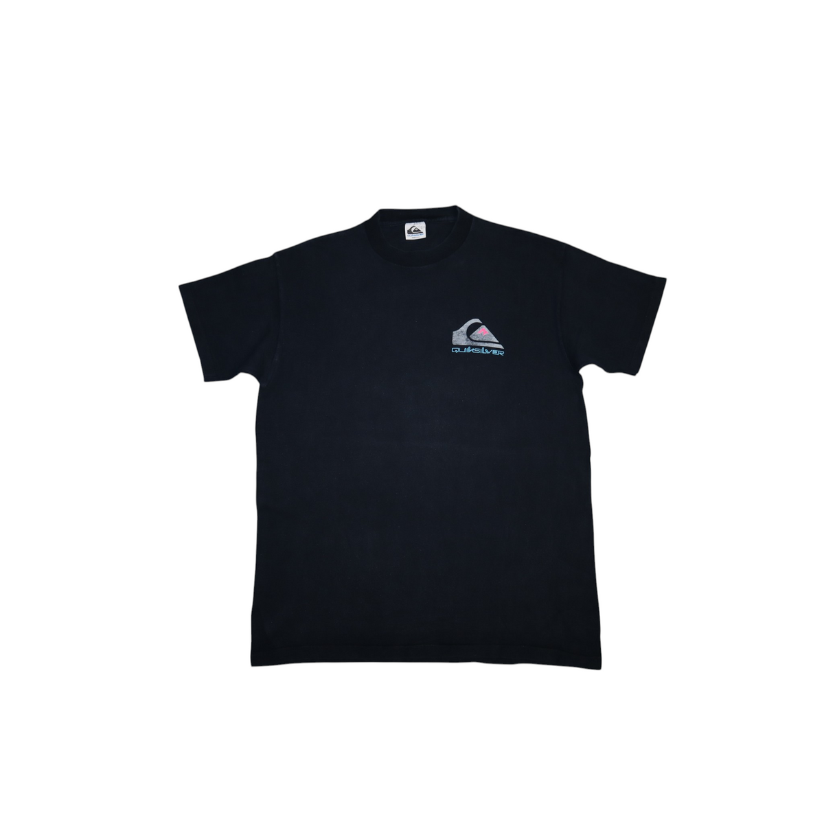 Vintage 90s Quiksilver Tee | Black | Size L | Made in USA