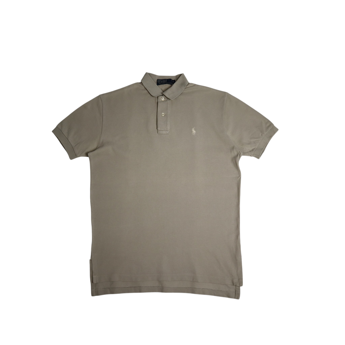 Vintage Polo Ralph Lauren Tee | Light Grey | Size S — Fits M