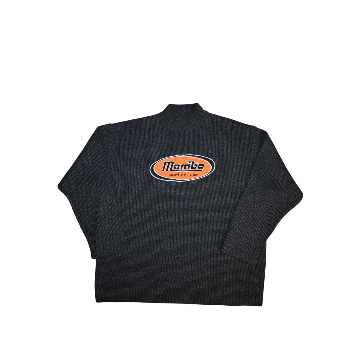 Vintage Mambo Surf Deluxe Knitwear | Dark Grey | Size M