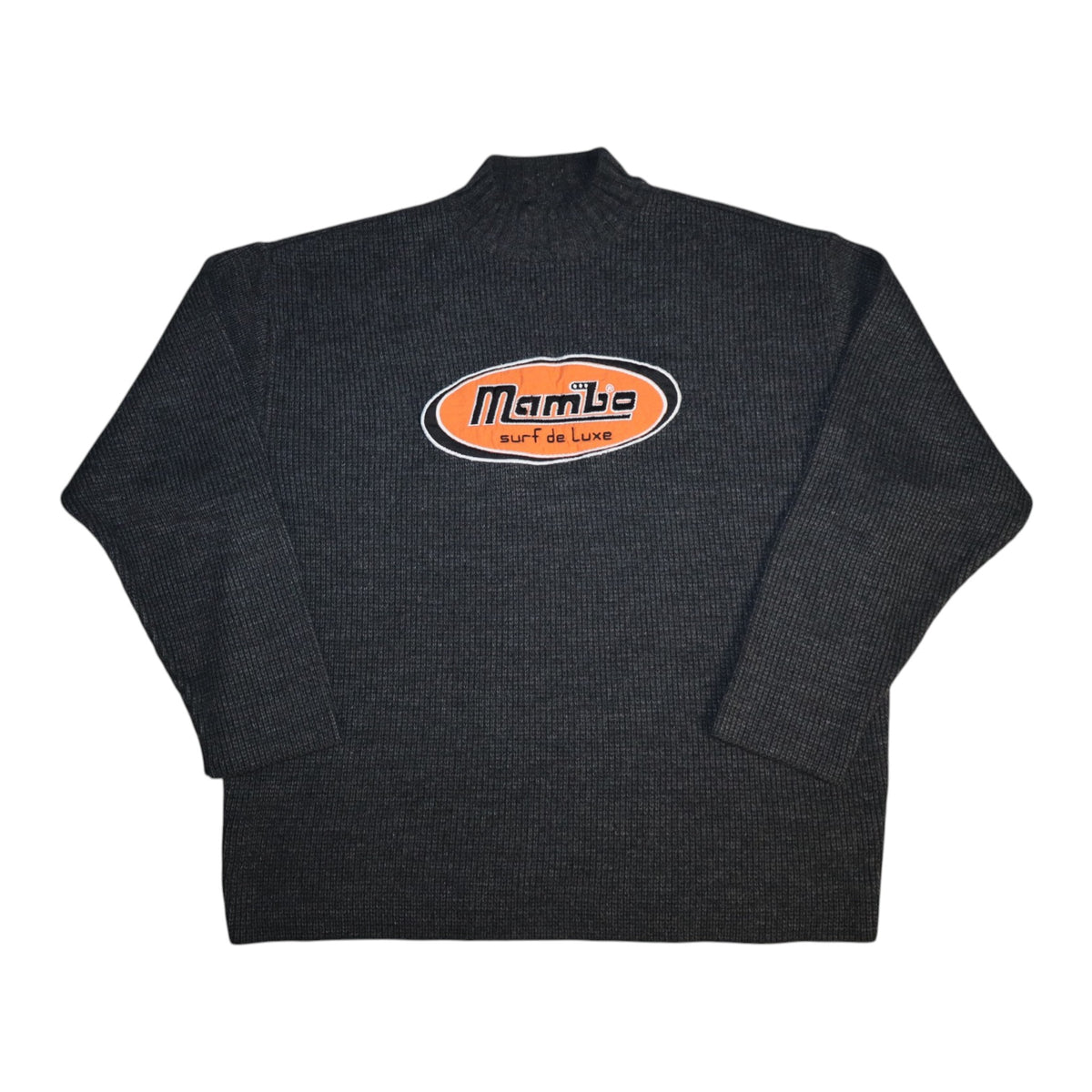 Vintage Mambo Surf Deluxe Knitwear | Dark Grey | Size M