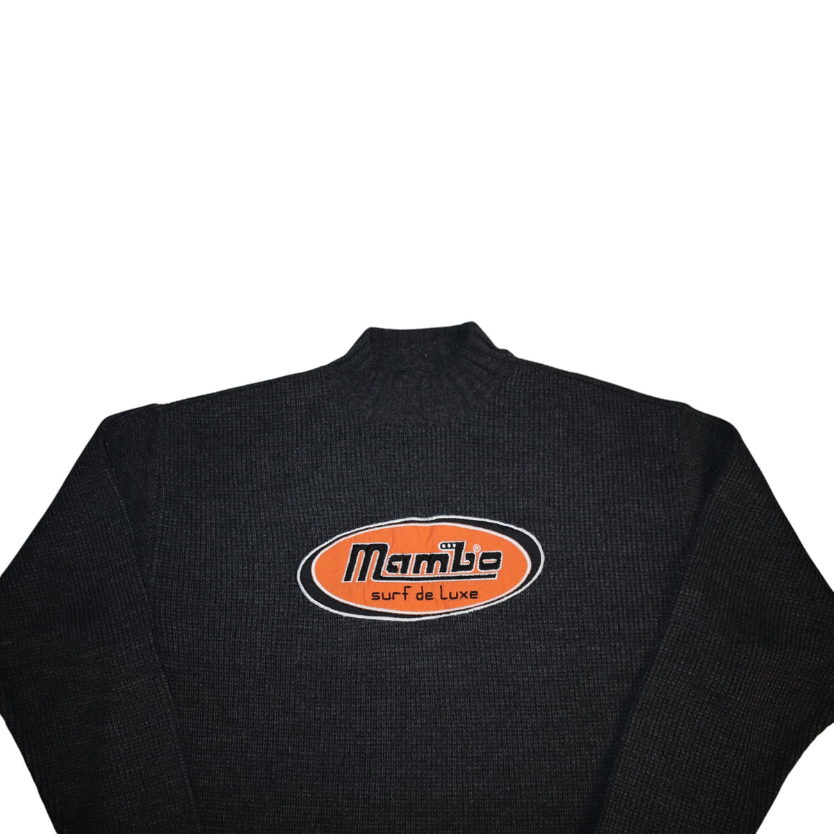 Vintage Mambo Surf Deluxe Knitwear | Dark Grey | Size M