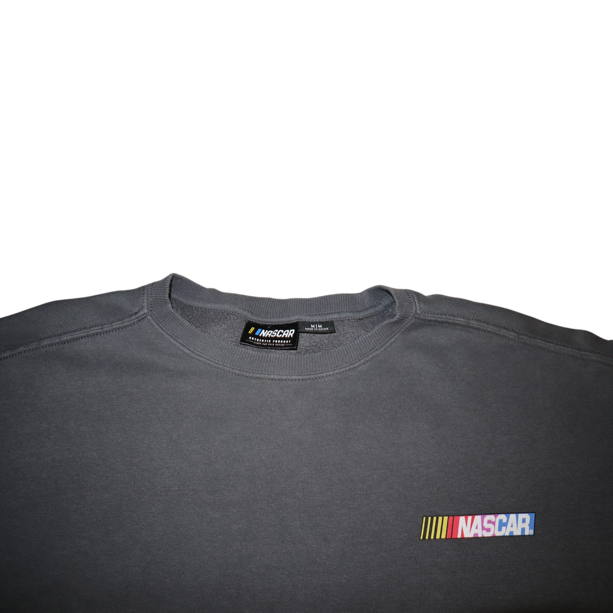 Vintage NASCAR Racing Crewneck | Dark Grey | Size M
