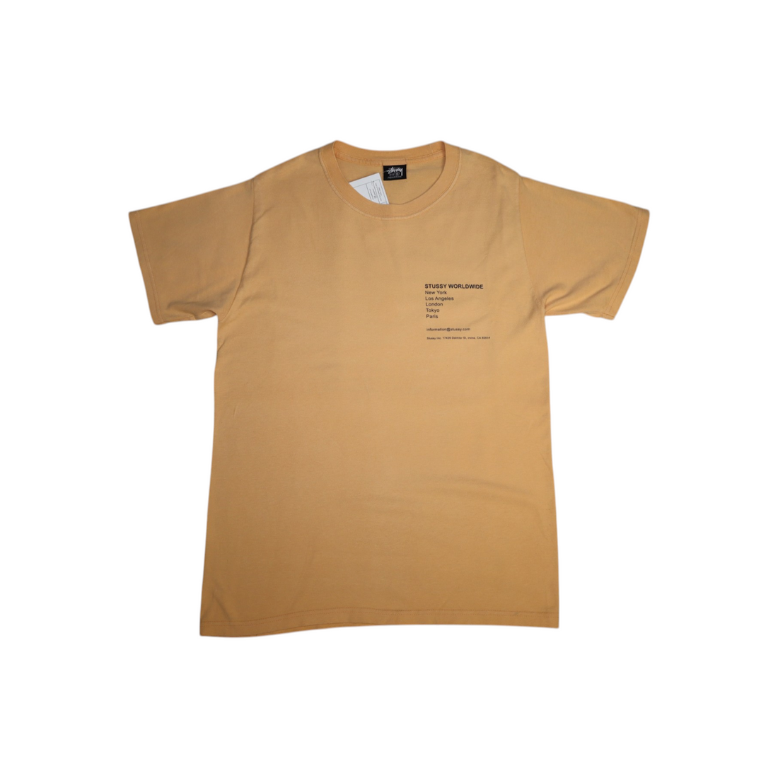 Stussy Modern Leaders Tee | Peach | Size S