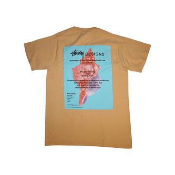 Stussy Modern Leaders Tee | Peach | Size S