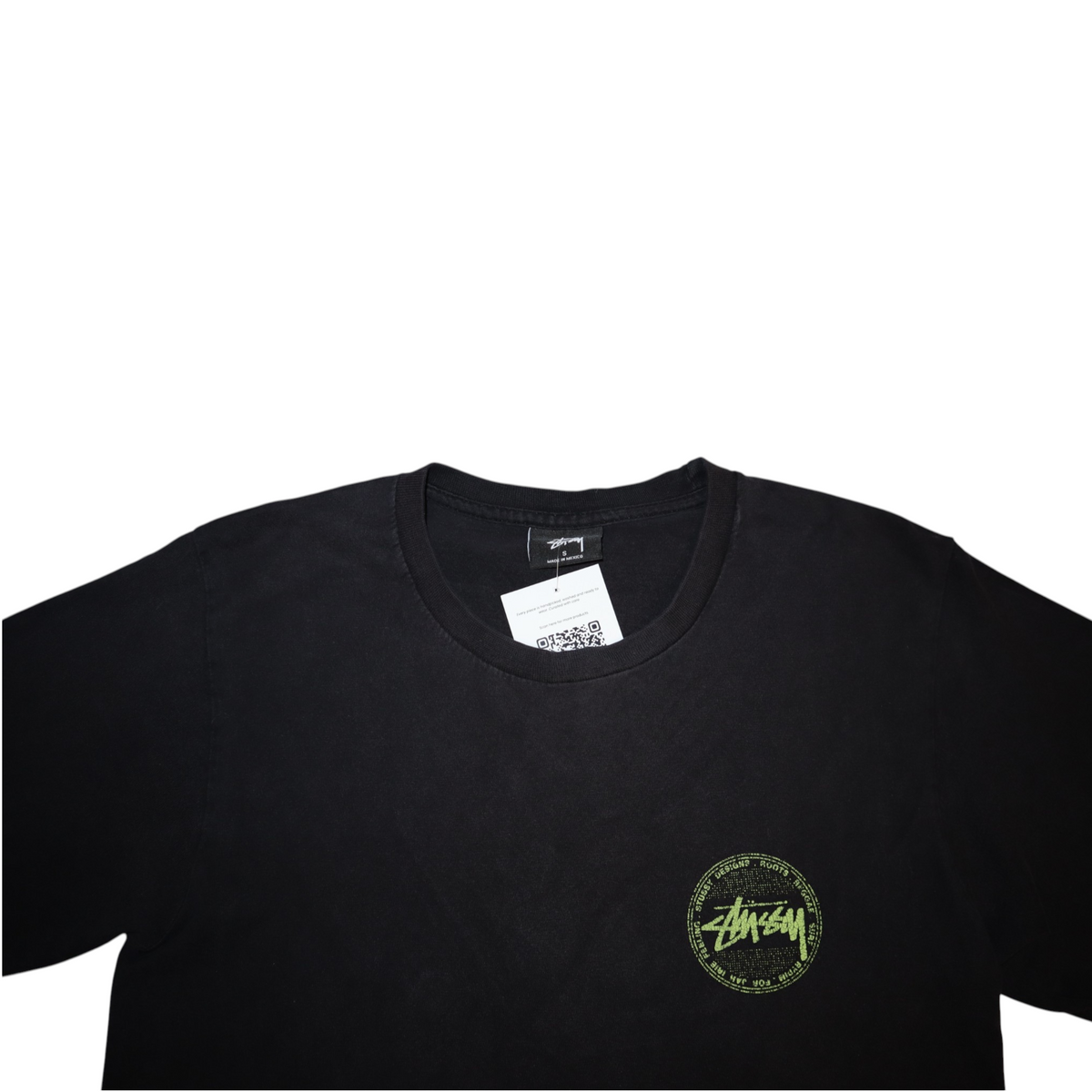 Stussy Designs Tee | Black / Green | Size S