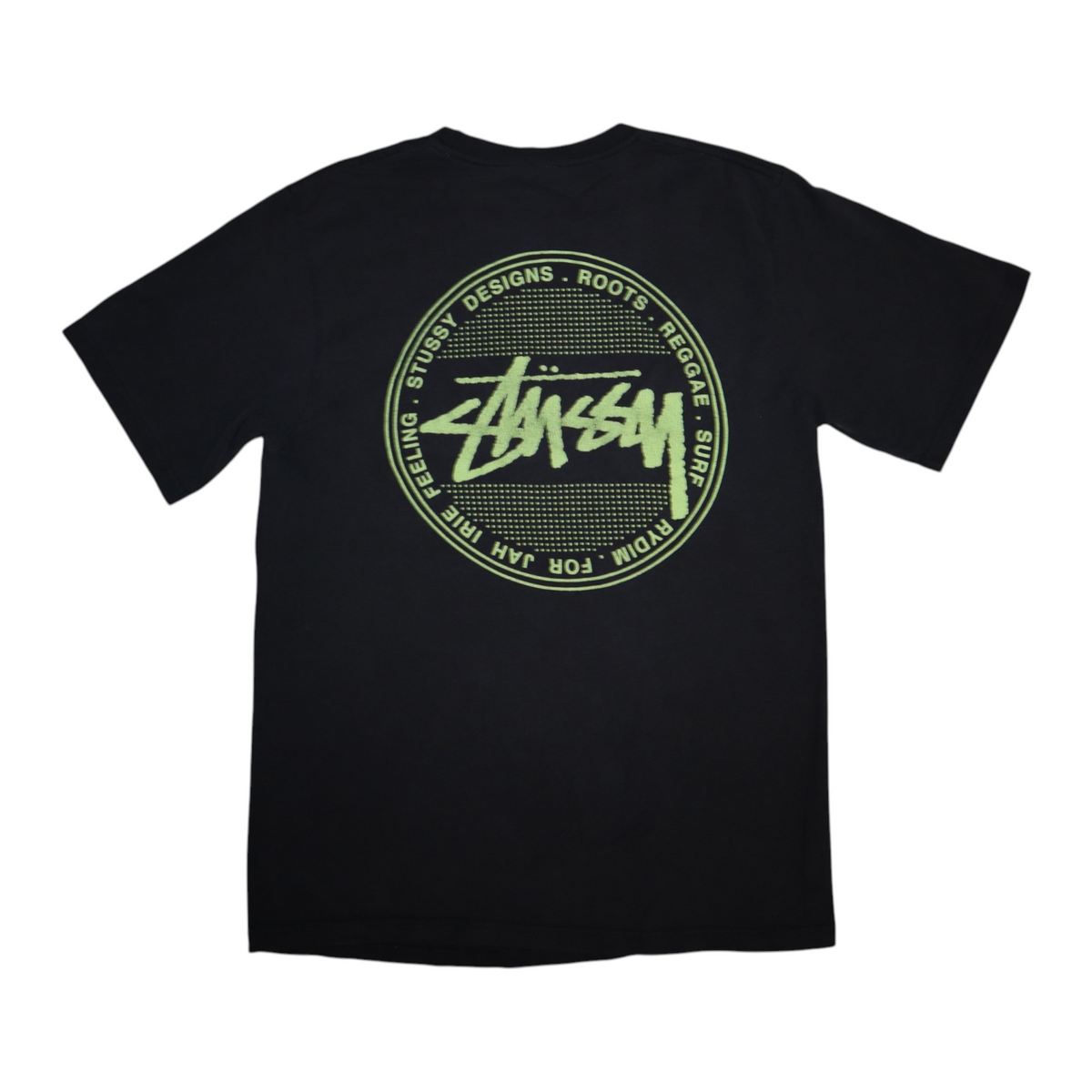 Stussy Designs Tee | Black / Green | Size S