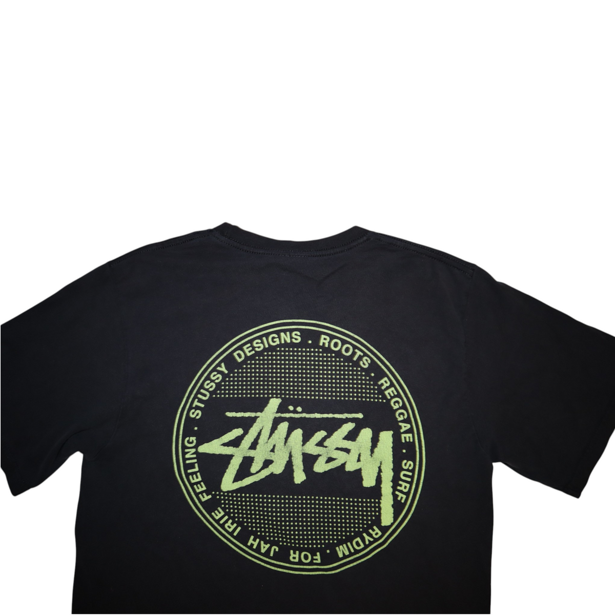 Stussy Designs Tee | Black / Green | Size S