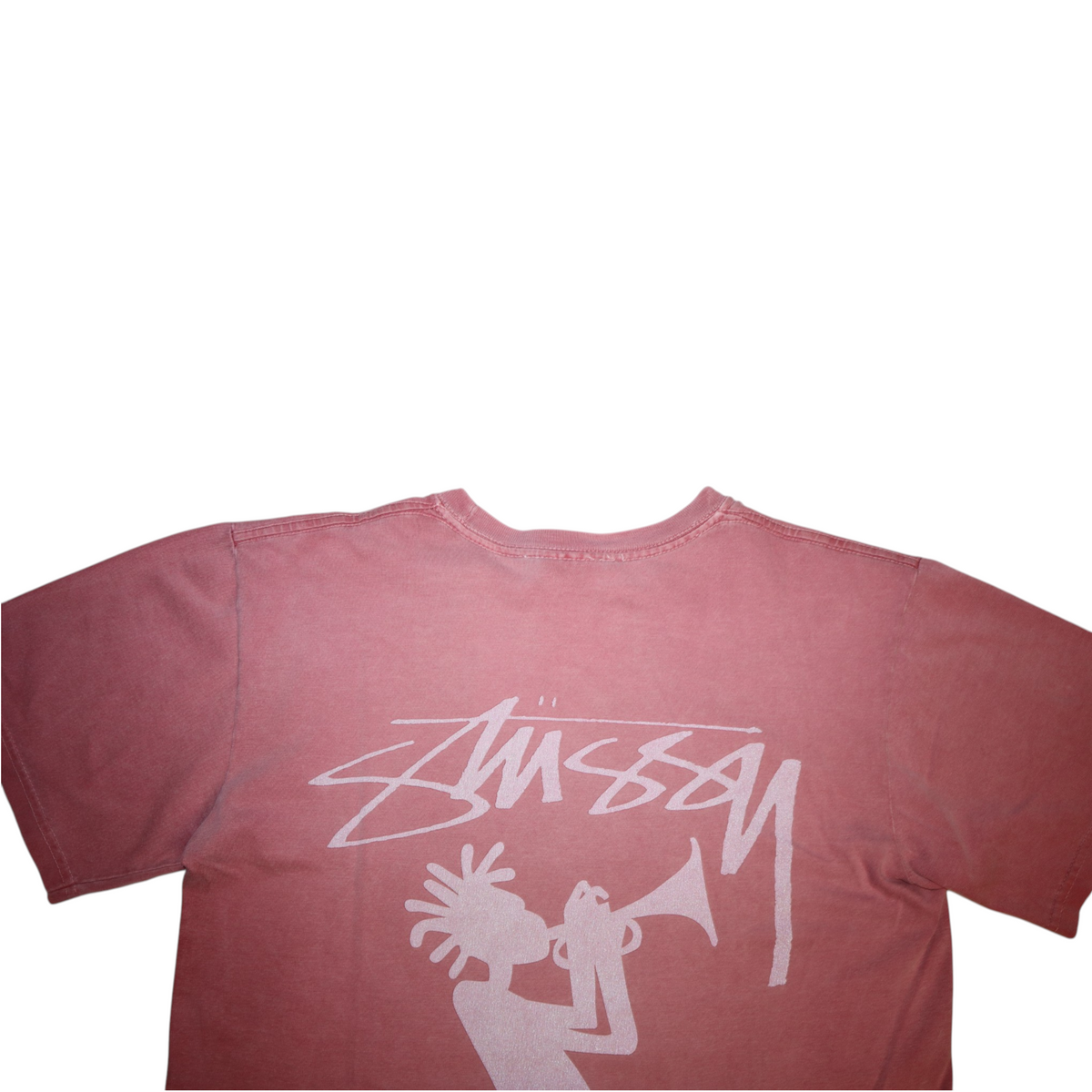 Stussy Saxophone Tee | Washed Pink | Size S