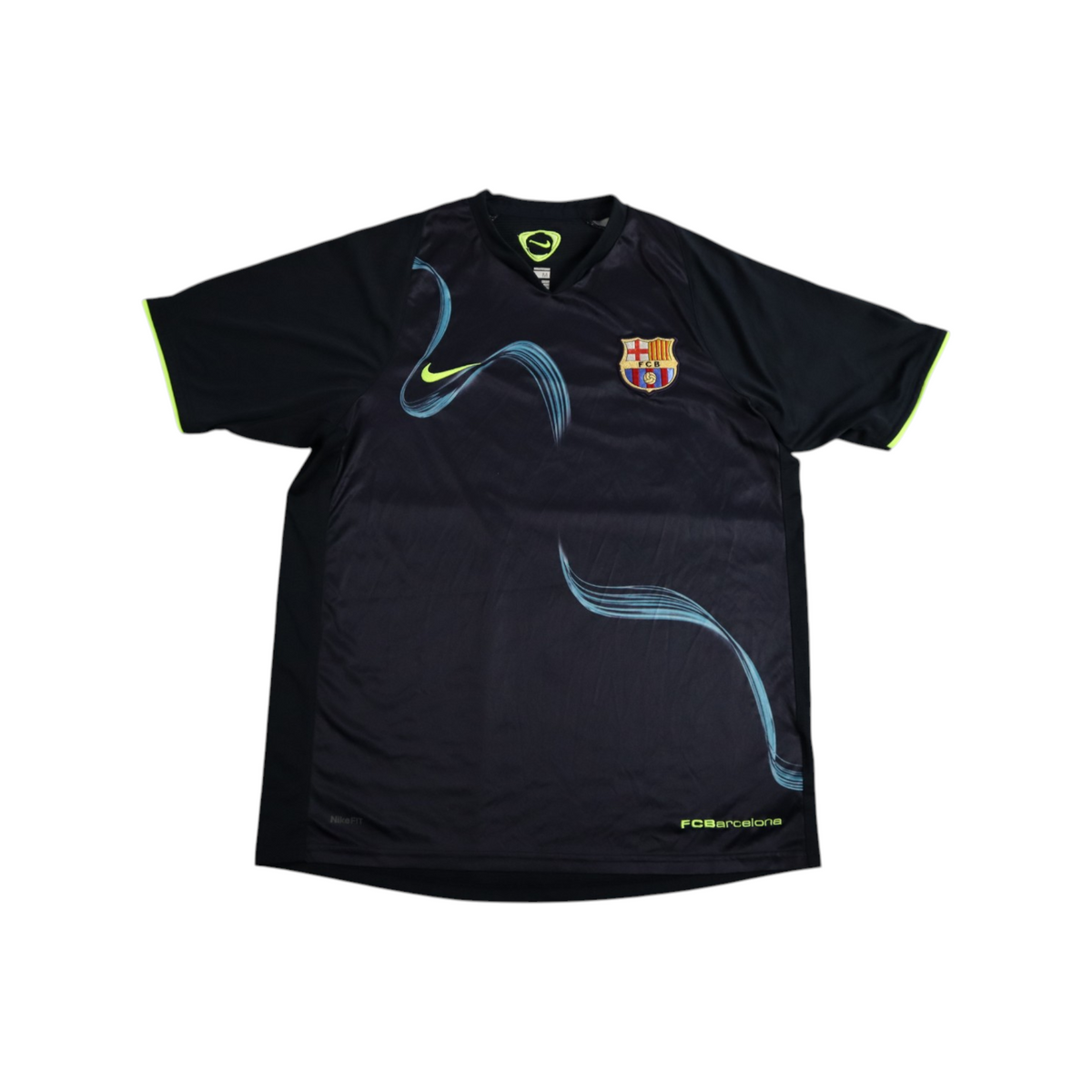 Nike FC Barcelona Training Jersey | Black / Teal | Size M