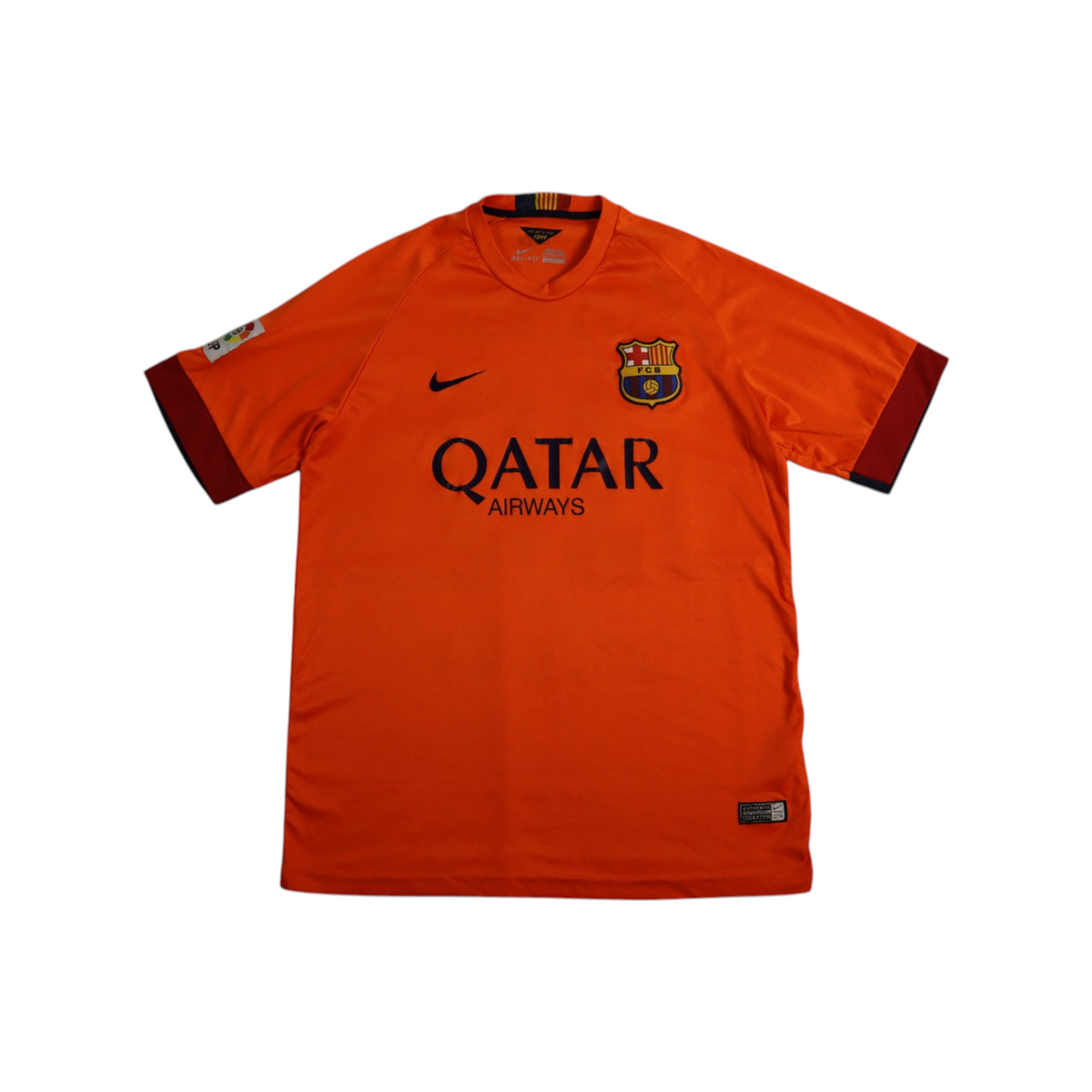 Εκτός έδρας φανέλα Nike FC Barcelona 2014/15 | Πορτοκαλί | Messi 10 | Μέγεθος M