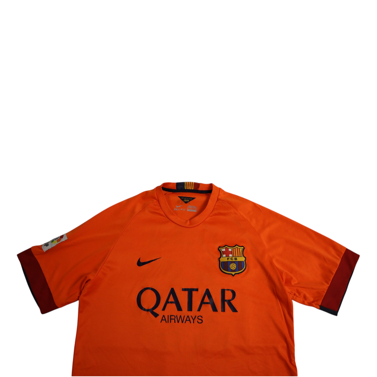 Εκτός έδρας φανέλα Nike FC Barcelona 2014/15 | Πορτοκαλί | Messi 10 | Μέγεθος M