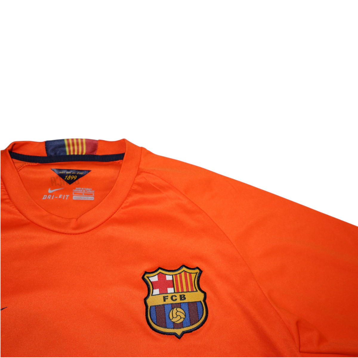 Εκτός έδρας φανέλα Nike FC Barcelona 2014/15 | Πορτοκαλί | Messi 10 | Μέγεθος M