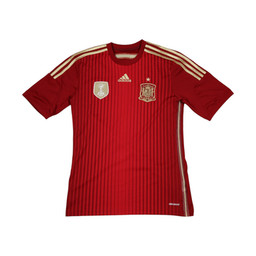 Adidas Spain 2014 World cup Home Jersey | Red | Size S