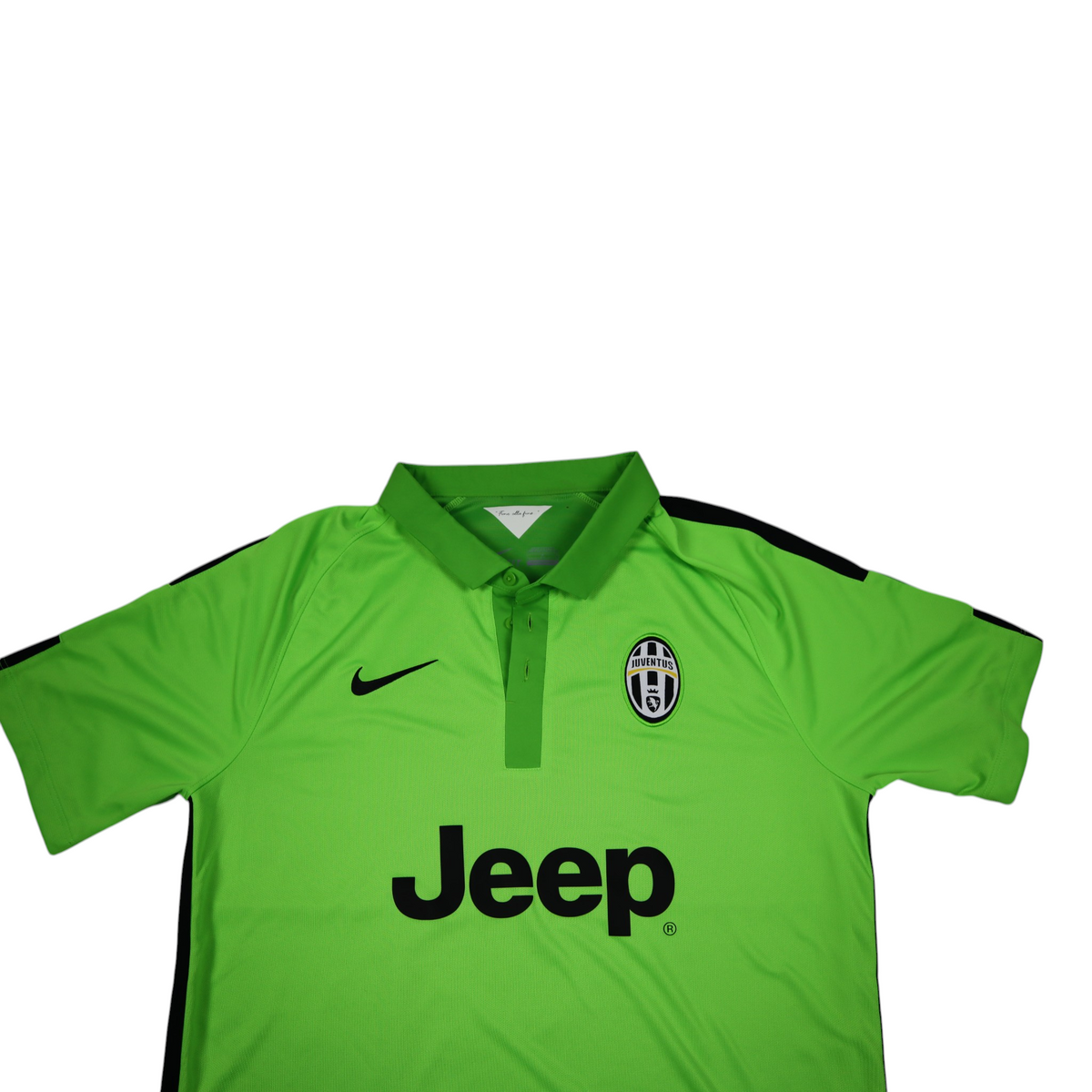 Nike Juventus 2014/15 Third Jersey | Lime Green | Size L