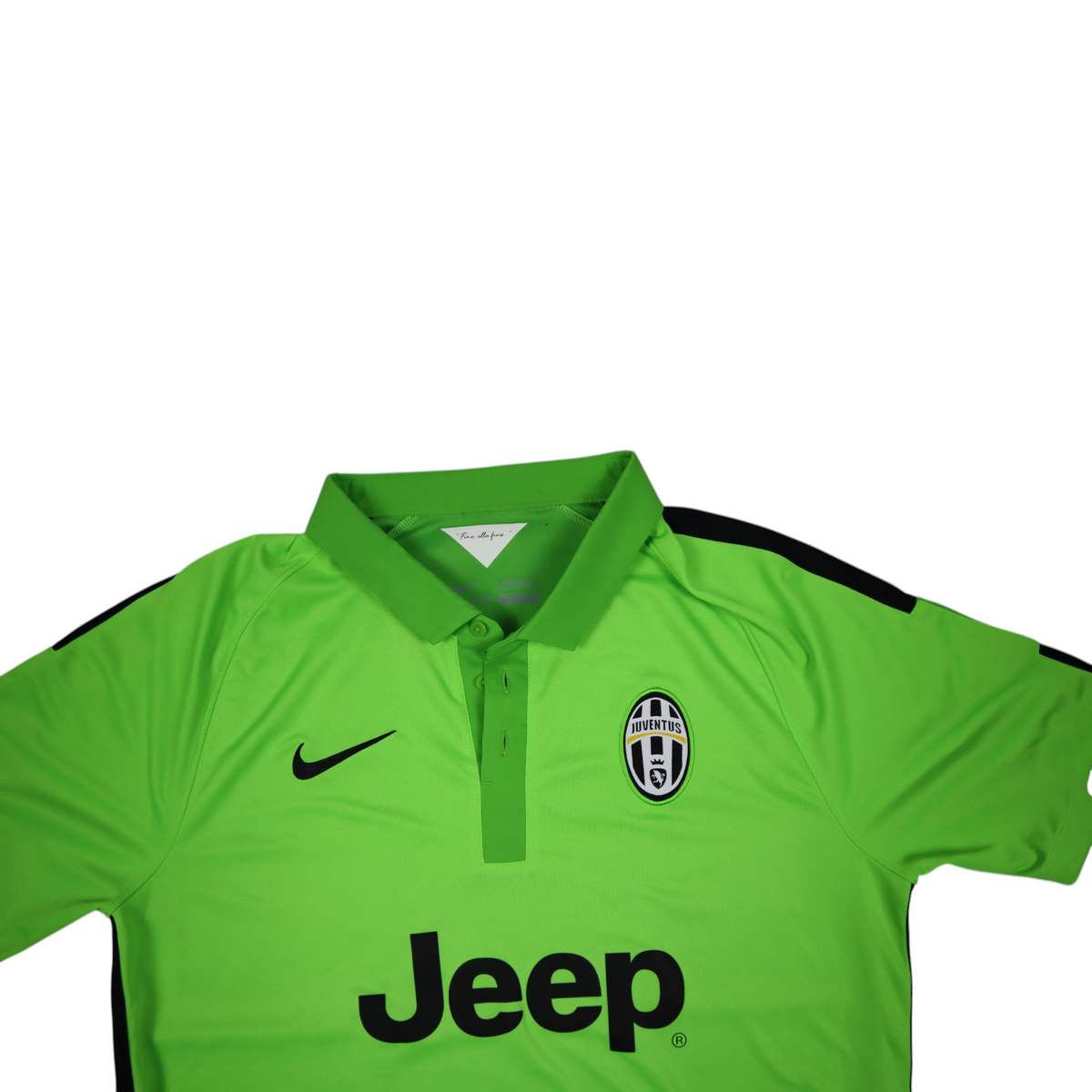 Nike Juventus 2014/15 Third Jersey | Lime Green | Size L