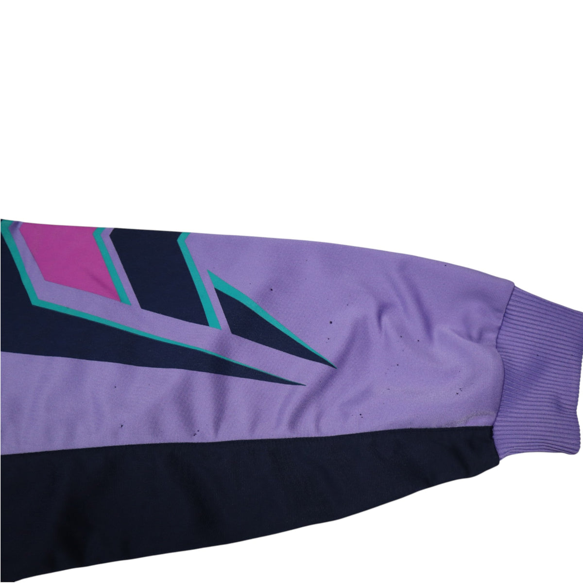 Vintage Early 90s Adidas Track Jacket | Purple Multicolour | Size L