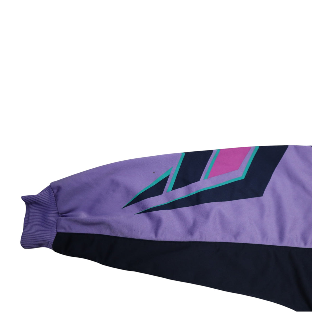 Vintage Early 90s Adidas Track Jacket | Purple Multicolour | Size L