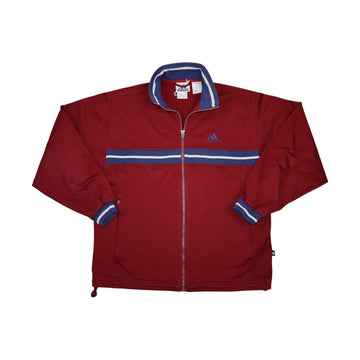 Vintage 2000s Adidas Track Jacket | Burgundy | Size S