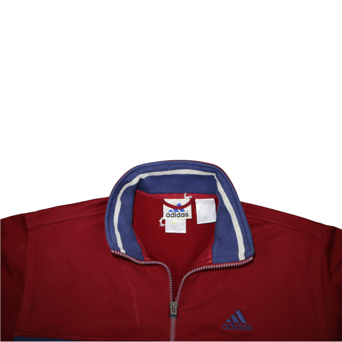 Vintage 2000s Adidas Track Jacket | Burgundy | Size S