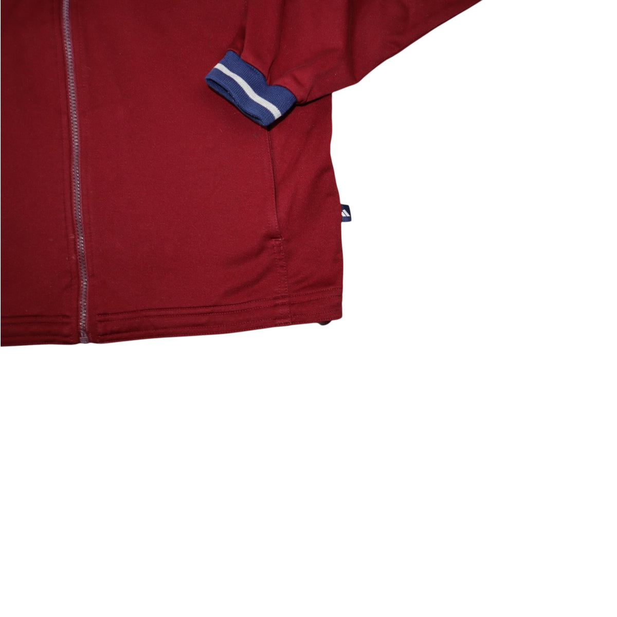 Vintage 2000s Adidas Track Jacket | Burgundy | Size S