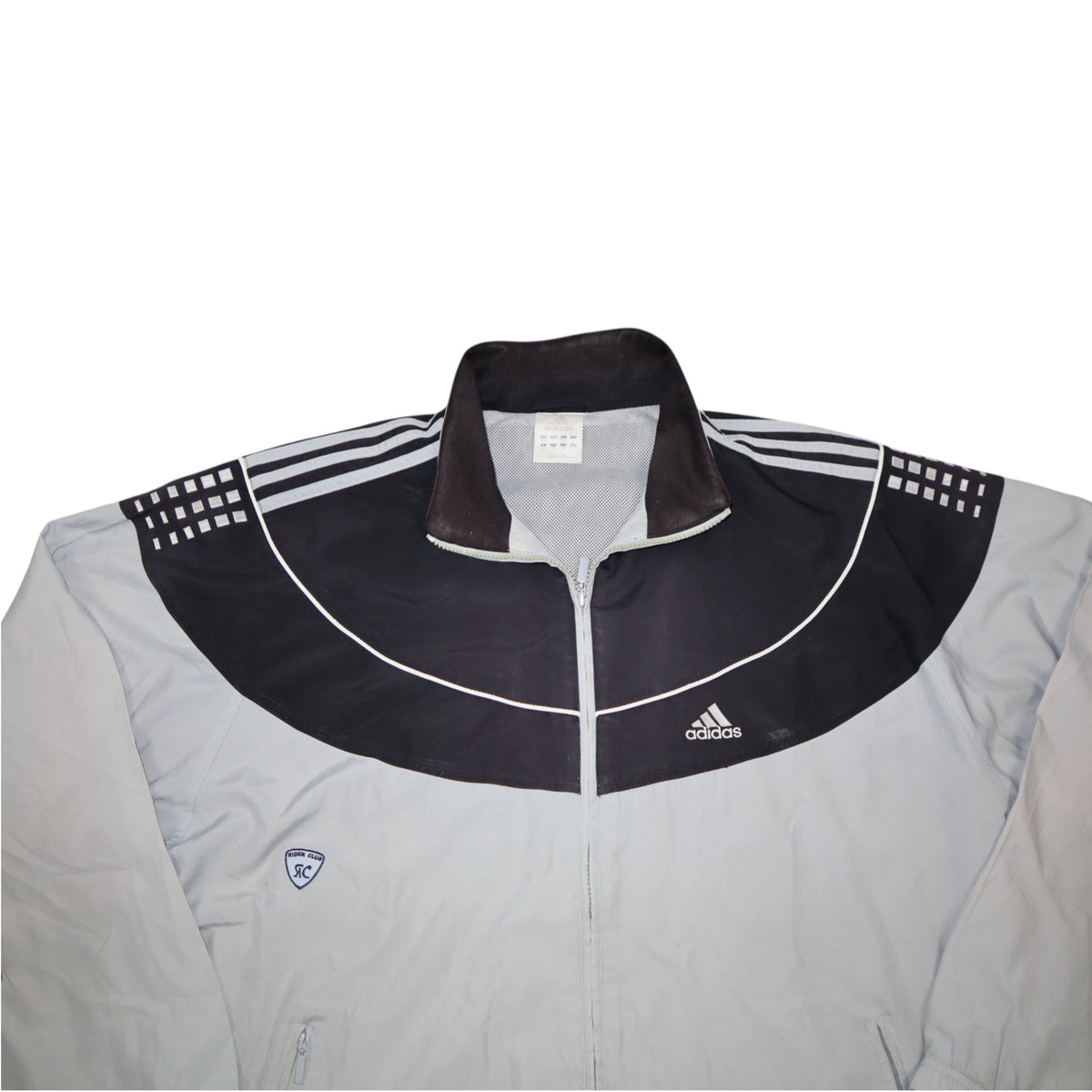 Vintage 2000s Adidas Track Jacket | Grey | Size XXL