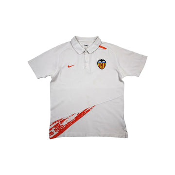Nike Valencia CF 2000s Polo Shirt | White / Orange | Size M