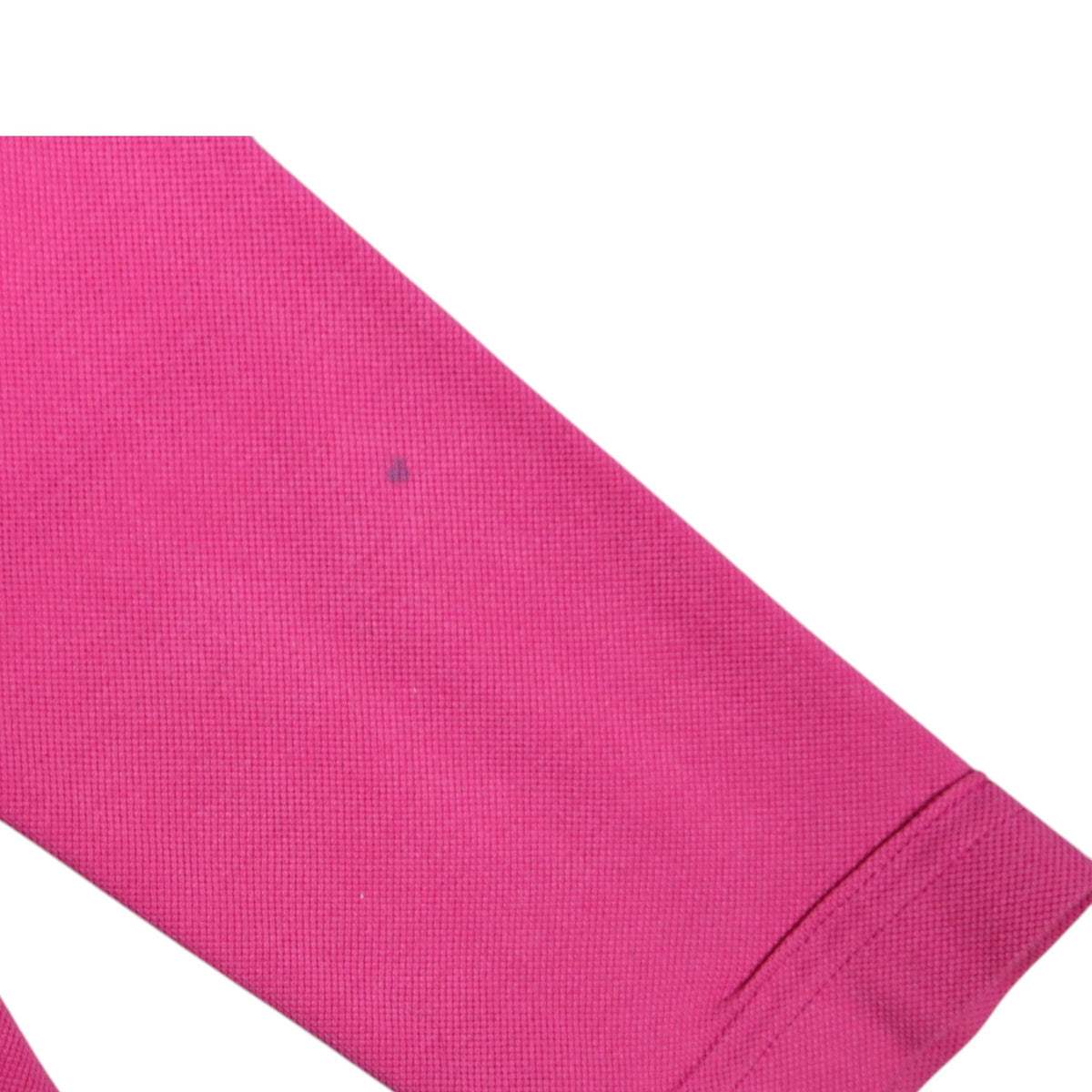 Vintage Burberry Long Sleeve Polo | Pink | Women's Size L