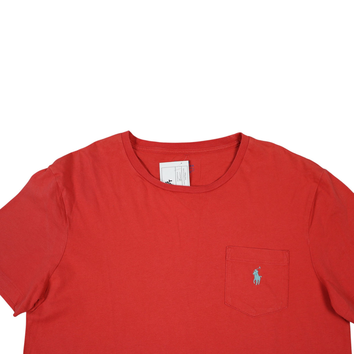 Vintage Polo Ralph Lauren Pocket Tee | Red | Size L