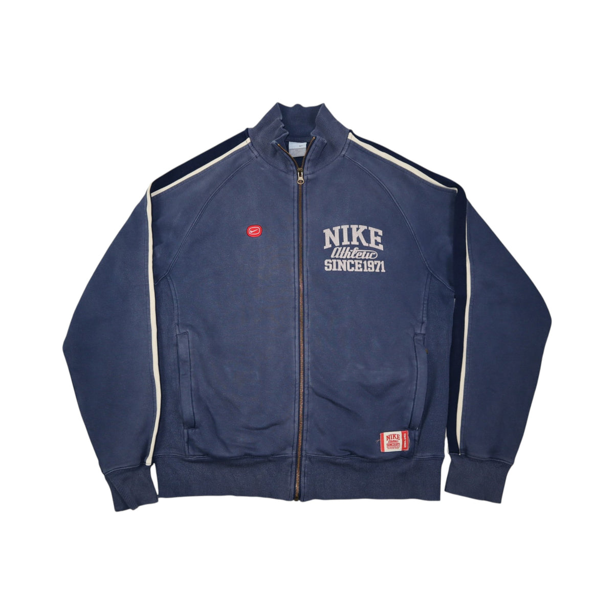 Vintage 2000s Nike Zip Jacket | Navy | Size M