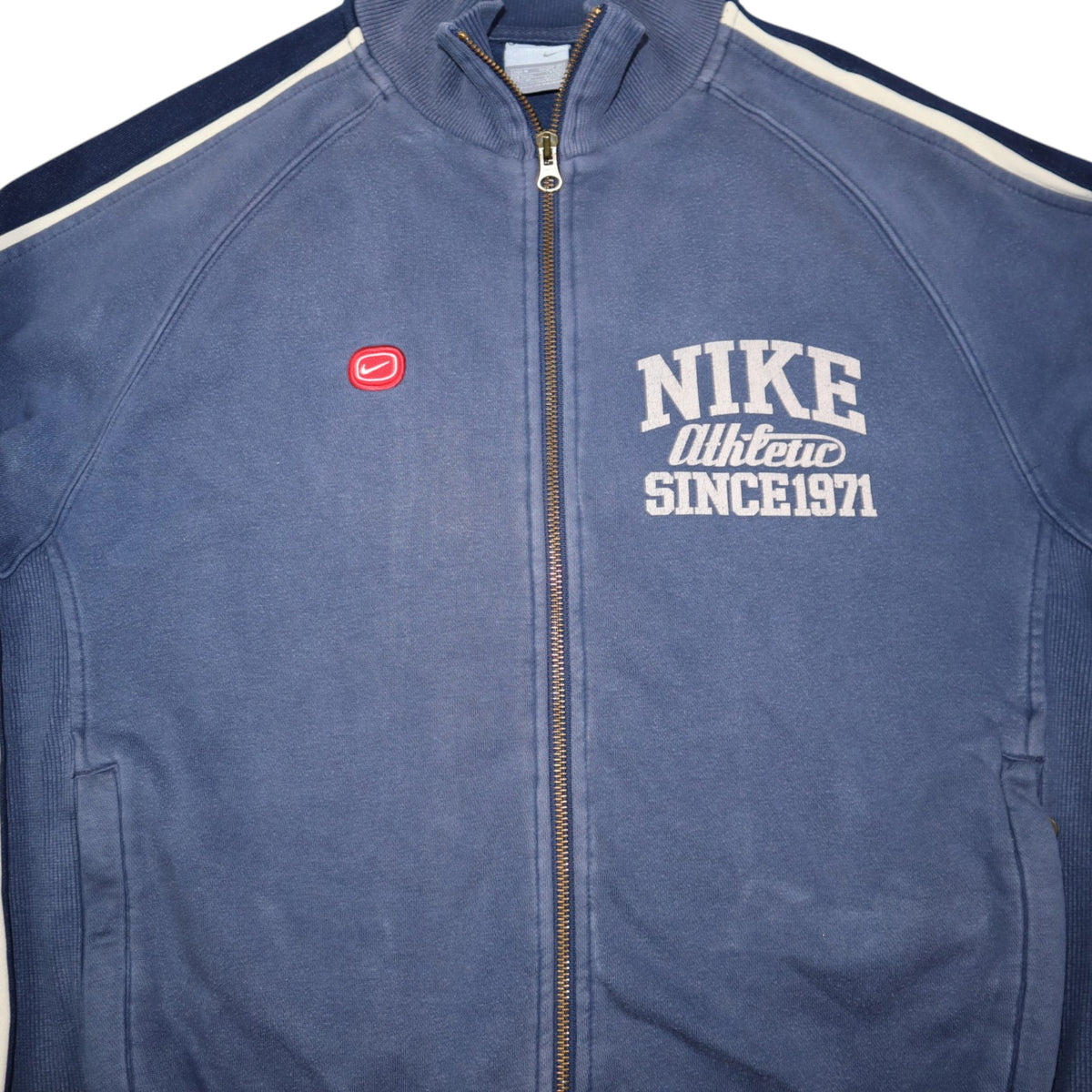 Vintage 2000s Nike Zip Jacket | Navy | Size M