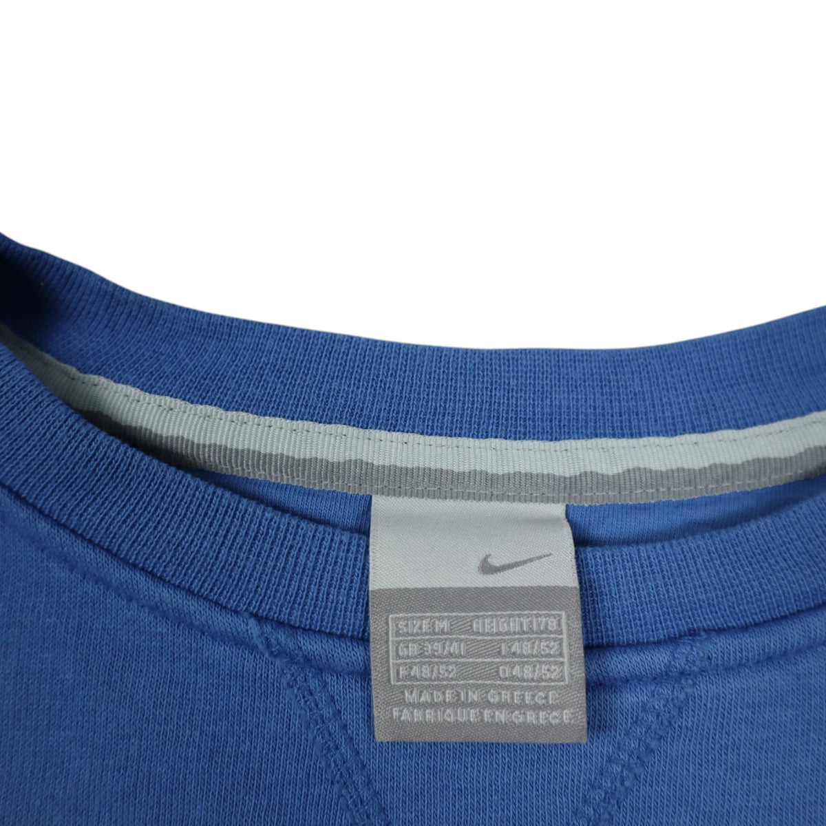 Vintage 2000s Nike Mini Swoosh Crewneck | Royal Blue | Size M