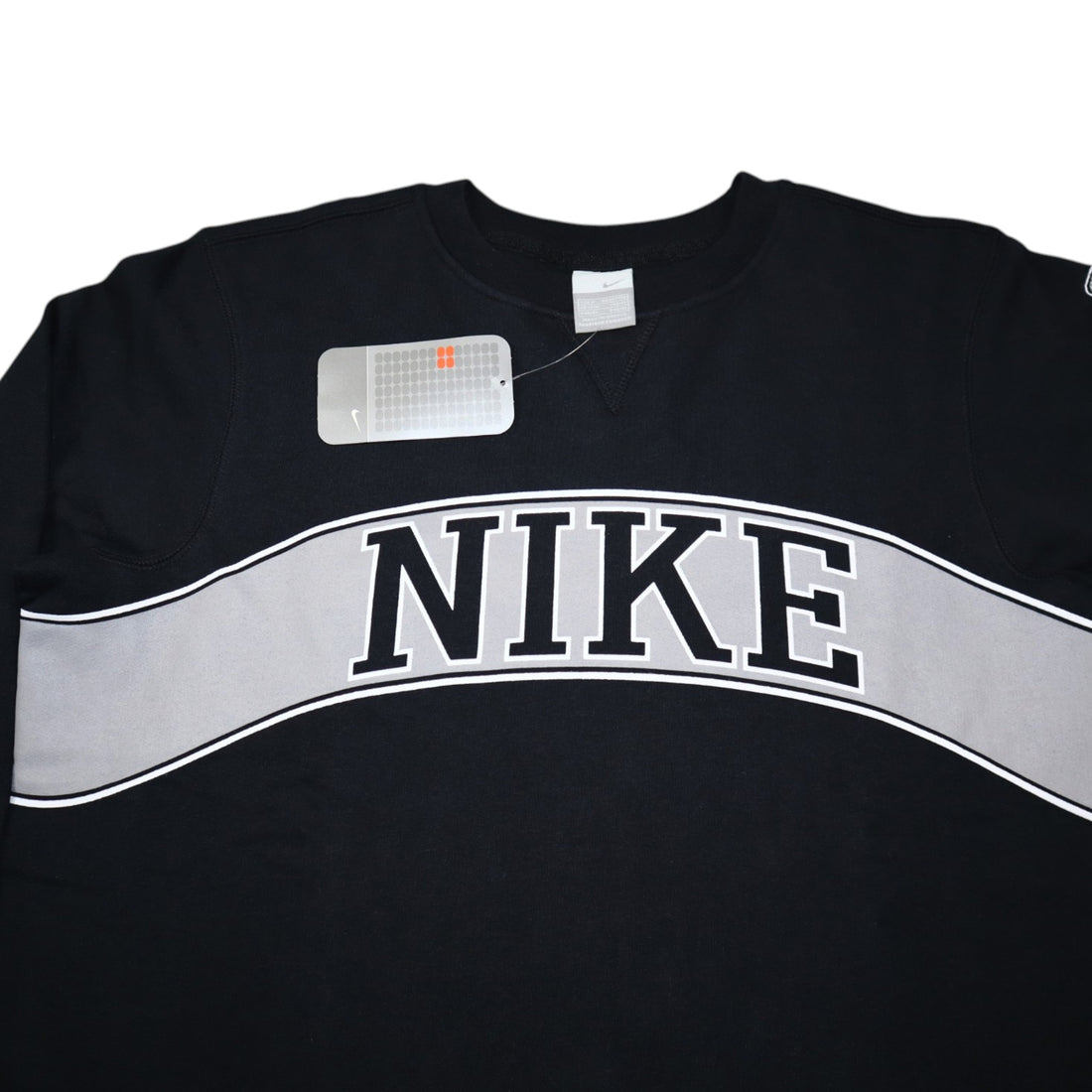 Deadstock Vintage 2000 Nike Spellout Crewneck | Black | Size M