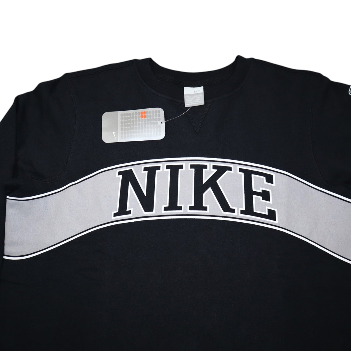 Deadstock Vintage 2000 Nike Spellout Crewneck | Black | Size M