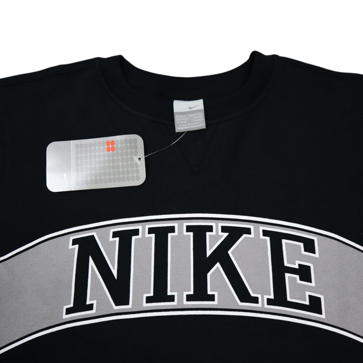 Deadstock Vintage 2000 Nike Spellout Crewneck | Black | Size M