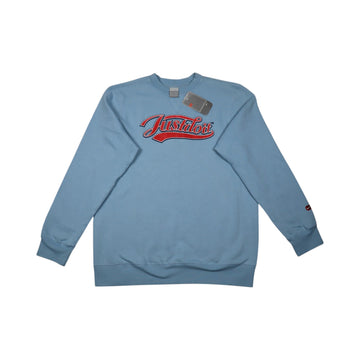 Deadstock Vintage 2001 Nike Just Do It Crewneck | Baby Blue | Size M