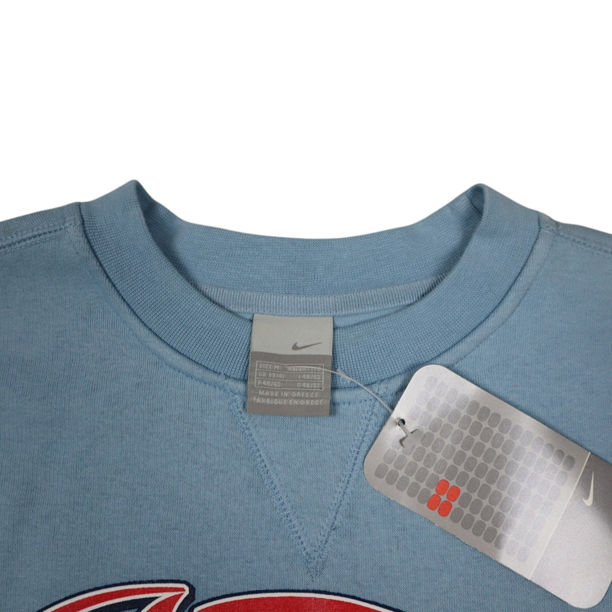 Deadstock Vintage 2001 Nike Just Do It Crewneck | Baby Blue | Size M