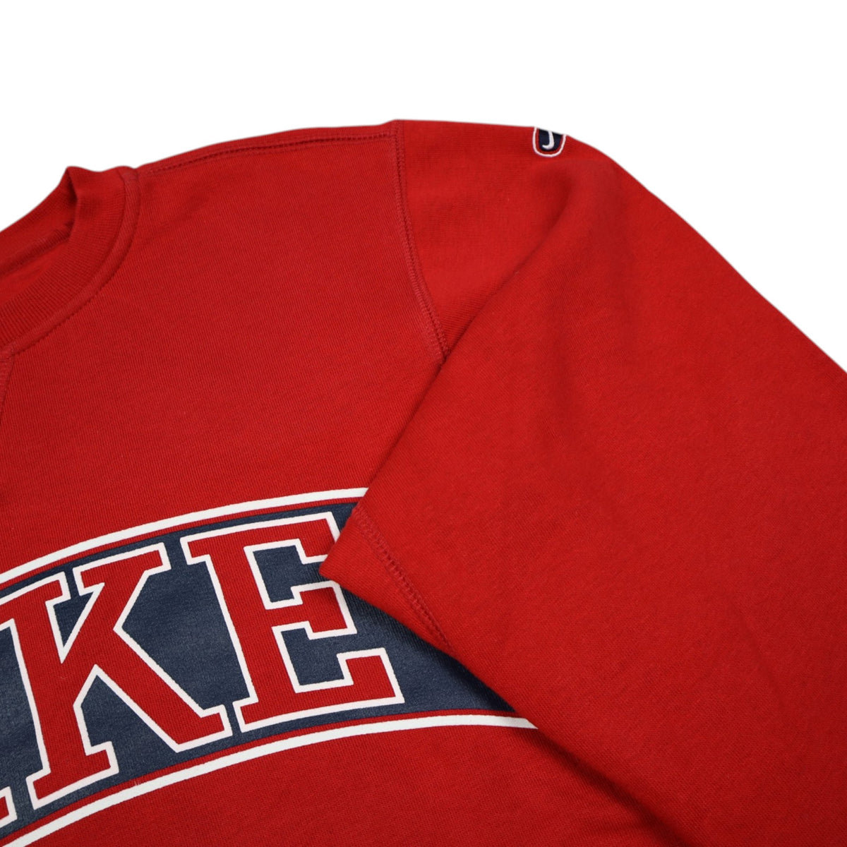 Vintage 2002 Nike Spellout Crewneck | Red | Size M